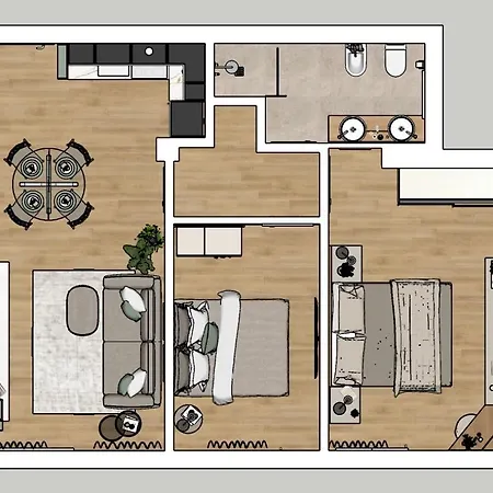Apartmán Pineta Fronte Mare - Jl Blue C7 Lido di Jesolo